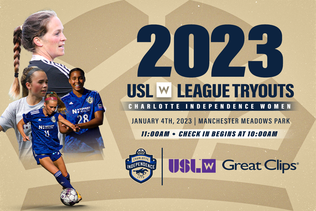 Charlotte Independence Women's USL W League Team Announces 2023 Open Tryout Date featured image