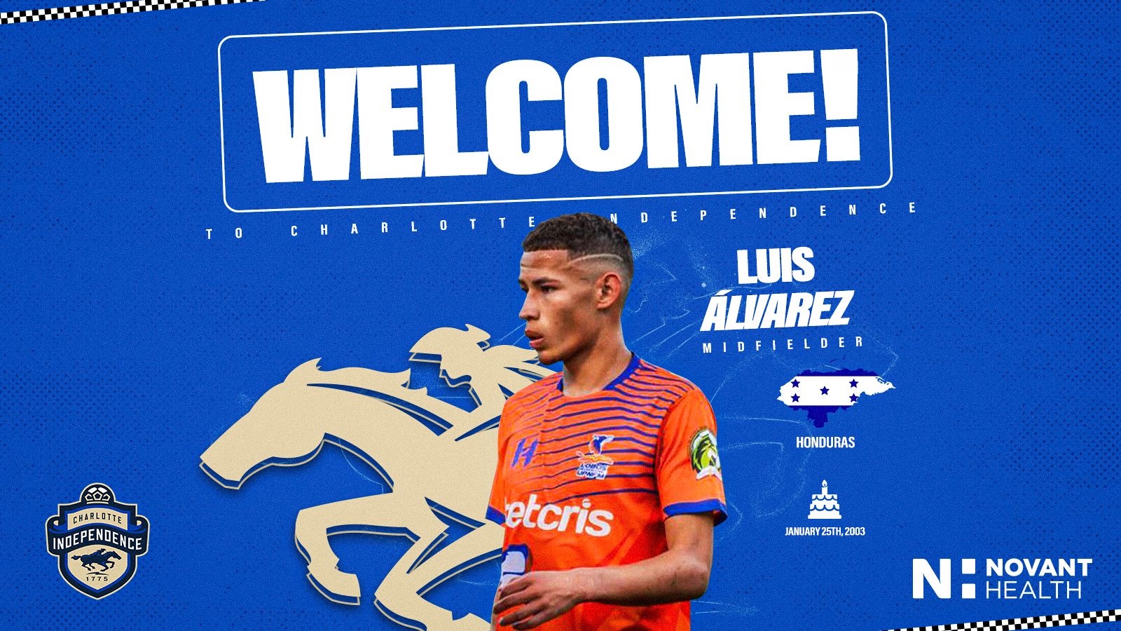 Charlotte Independence Sign 19-Year-Old Honduran Midfielder Luis Álvarez featured image