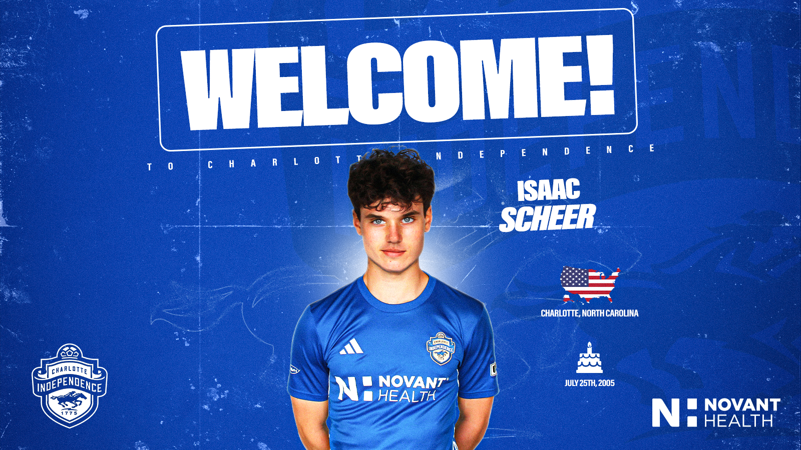 Charlotte Independence Sign Midfielder Isaac Scheer to USL Academy Contract featured image