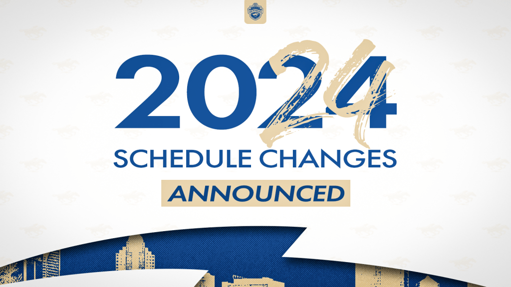 2024 schedule changes announced