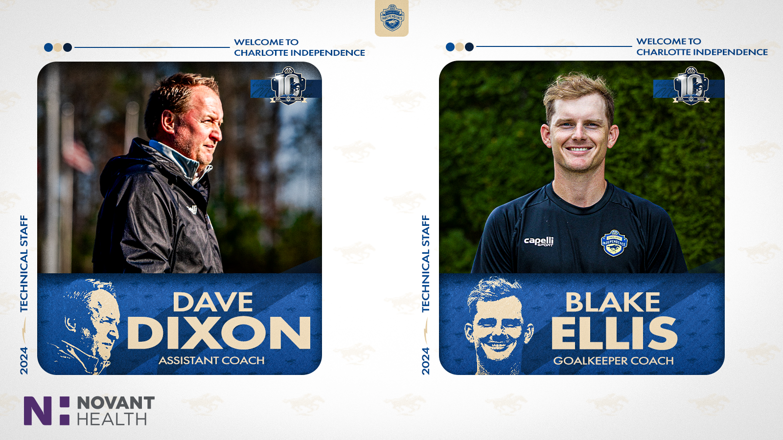 Charlotte Independence Welcome Dave Dixon and Blake Ellis to Technical Staff featured image