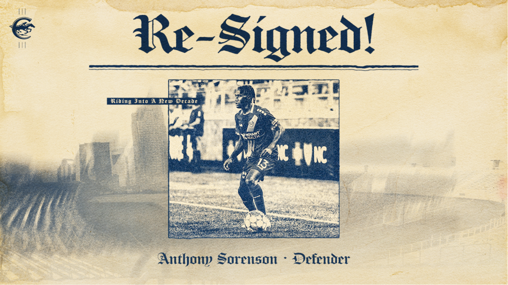 Charlotte Independence Re-Sign Defender Anthony Sorenson